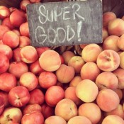 5 (Doable) New Year’s Family Food Resolutions super good peaches